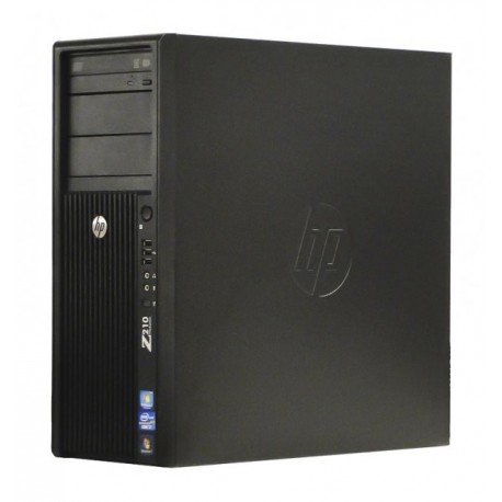 Workstation HP Z210 Tower, Intel Core i7 2600 3.4 GHz, 4 GB DDR3 ECC, 120 GB SSD NOU, DVDRW, Windows 10 Pro, Garantie pe Viata