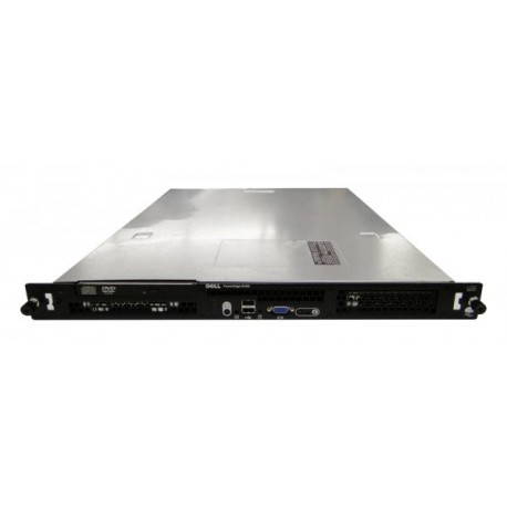 Server Dell PowerEdge R200 Rackabil 1U, Intel Pentium Dual Core E5400 2.7 GHz, 2 GB DDR2, DVD-ROM, 1 x Sursa, GARANTIE 2 ANI