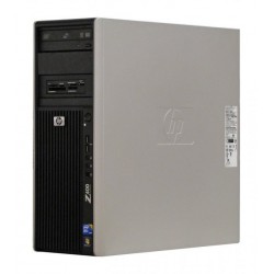 Workstation HP Z400 Tower, Intel Xeon W3580 3.33 GHz, 8 GB DDR3 ECC, 250 GB HDD SATA, DVD-ROM, nVidia Quadro NVS 295