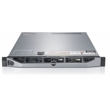 Server DELL PowerEdge R610, Rackabil 1U, 2 Procesoare Intel Quad Core Xeon E5620 2.4 GHz, 8 GB DDR3 ECC Reg, 2 x 240 GB SSD NOU,