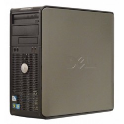 Calculator Dell Optiplex 380 Tower, Intel Dual Core E5300 2.6 GHz, 2 GB DDR3, 80 GB HDD SATA, DVD-ROM