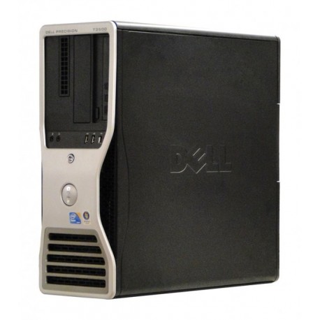 Workstation Dell Precision T3500 Tower, Intel Dual Core Xeon W3503 2.4 GHz, 2 GB DDR3, 250 GB HDD SATA, DVDRW, Placa Grafica