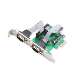 Adaptor slot PCI-e 1x - 2 x Serial Port DB9