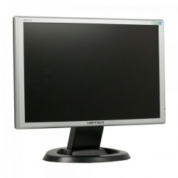 Monitor 19 inch LCD HANNS.G HW191D, Silver & Black, Panou Grad B