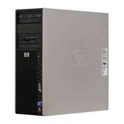 Calculator HP Z400 Tower, Intel Xeon W3580 3.33 GHz, 8 GB DDR3, 500 GB SSD NOU, DVD-ROM, Placa video nVidia GeForce GT740, 2 GB