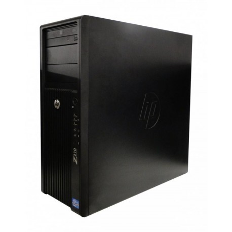 Workstation HP Z210 Tower, Procesor Intel Quad Core E3-1270 3.4 GHz, 16 GB DDR3, 256 GB HDD SSD SATA, DVD, Placa video nVidia