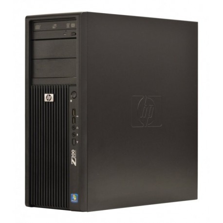 Workstation HP Z200 Tower, Intel Quad Core Xeon X3460, 2.8 GHz, 4 GB DDR3 ECC, 160 GB HDD SATA, DVDRW, Nvidia Quadro NVS 295