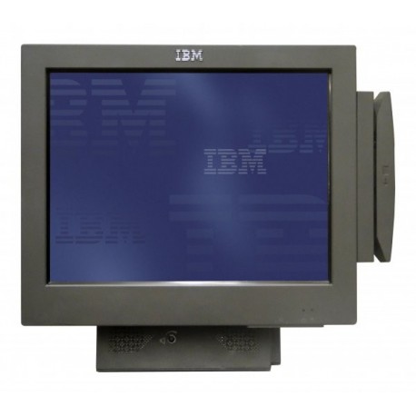 Sistem POS IBM SurePOS 4846-565, Display 15inch Touchscreen, Intel Celeron 2.53 GHz, 2 GB DDR2, 240 GB SSD NOU, Customer