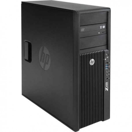 Workstation HP Z420 Tower, Intel Quad Core Xeon E5-1620 3.6 GHz, 32 GB DDR3 ECC, 2 TB HDD SATA NOU, DVD-ROM, nVidia Quadro
